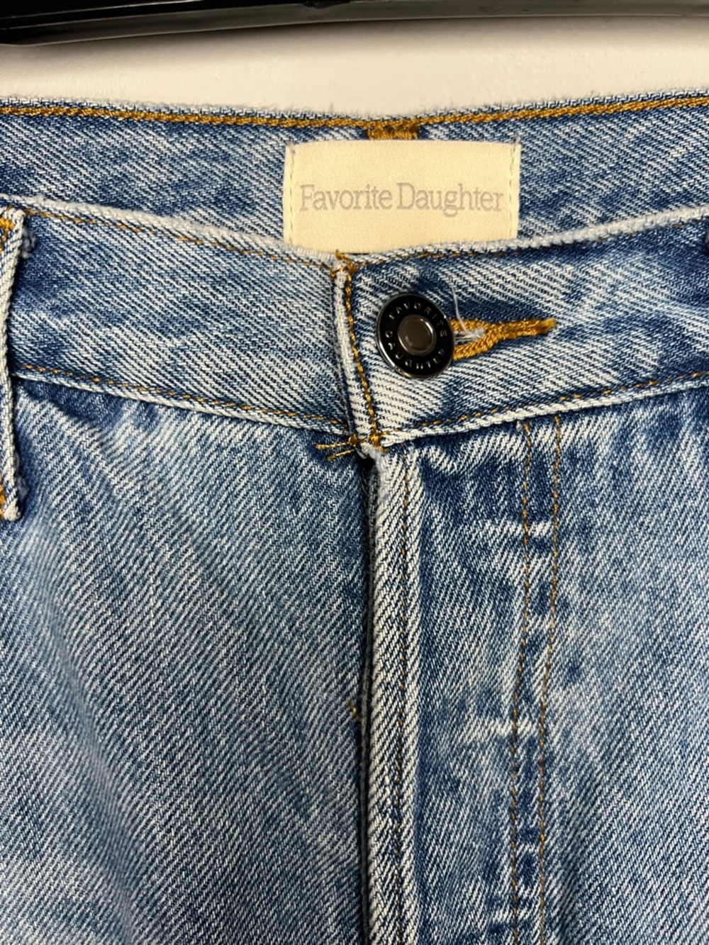 Favorite Daughter The Masha Light Wash Denim Jeans size 30 High rise wide leg - Picture 4 of 10